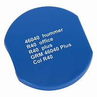 Подушка сменная ДИАМЕТР 40 мм, фиолетовая, для GRM R40Plus, 46040, Hummer, Colop Printer R40, 171100