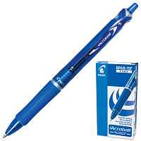 Ручка шариковая автоматическая с грипом PILOT "Acroball", СИНЯЯ, корпус тонированный синий, узел 0,7