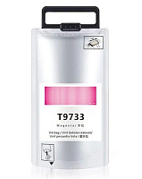 Картридж пурпурный XL G&G T9733 пурпурный совместимый с принтером Epson (GG-C13T973300)