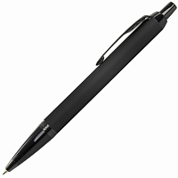 Ручка шариковая PARKER "IM Achromatic Black BT", корпус черный матовый, нержавеющая сталь, синяя, 21