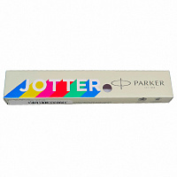 Ручка шариковая PARKER "Jotter Orig Red", корпус красный, детали нержавеющая сталь, синяя, RG0033330