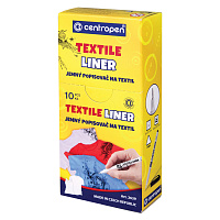 Маркер для ткани ЧЕРНЫЙ CENTROPEN "Textile Liner", игольчатый наконечник, 0,6-0,8 мм, 2639, 5 2639 0