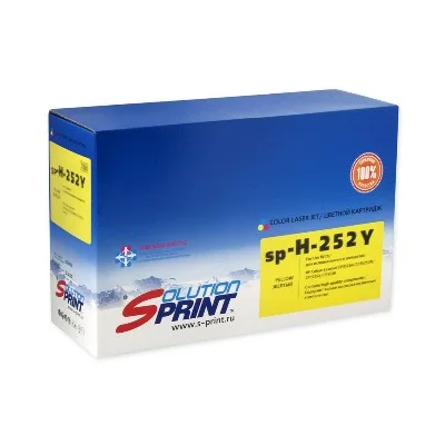 купить совместимый Картридж Solution Print CE252A желтый совместимый с принтером HP (SP-H-CE252A Y) 