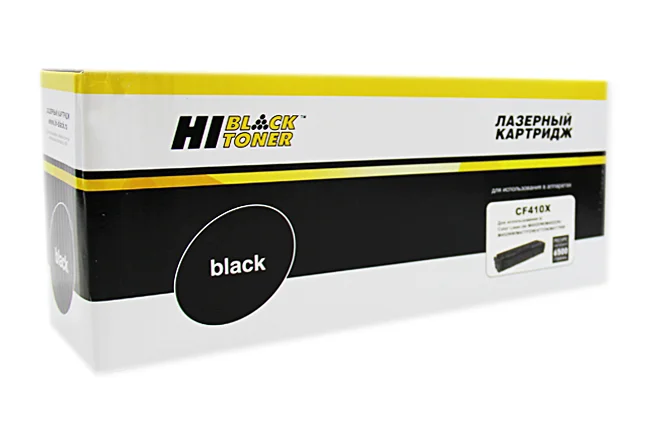 купить совместимый Картридж Hi-Black CF410X черный совместимый с принтером HP (HB-CF410X) 