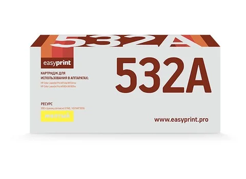 купить совместимый Картридж EasyPrint CF532A желтый совместимый с принтером HP (LH-CF532A) 