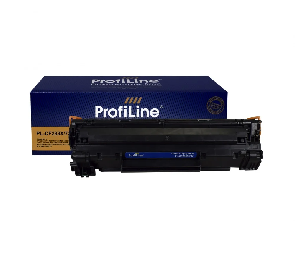 купить совместимый Картридж ProfiLine CF283X/737 черный совместимый с принтером HP (PL_CF283X/737) 