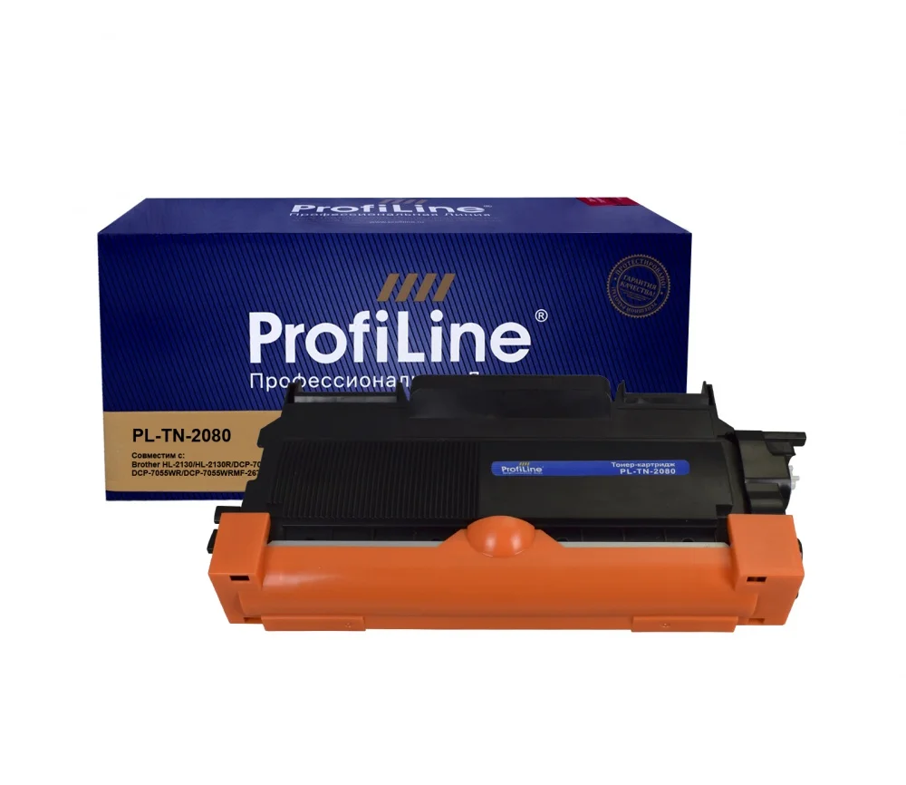 купить совместимый Картридж ProfiLine TN-2080 черный совместимый с принтером Brother (PL_TN-2080) 