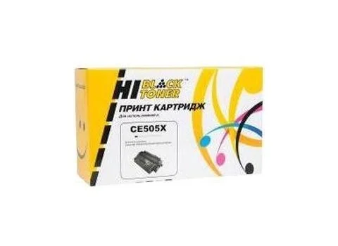купить совместимый Картридж Hi-Black CE505X черный совместимый с принтером HP (HB-CE505X) 