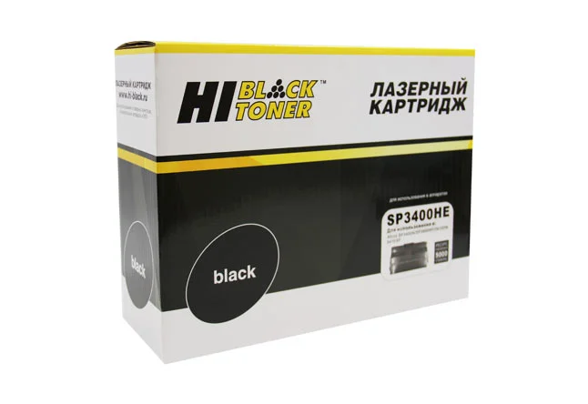купить совместимый Картридж Hi-Black SP3400HE черный совместимый с принтером Ricoh (HB-SP3400HE) 
