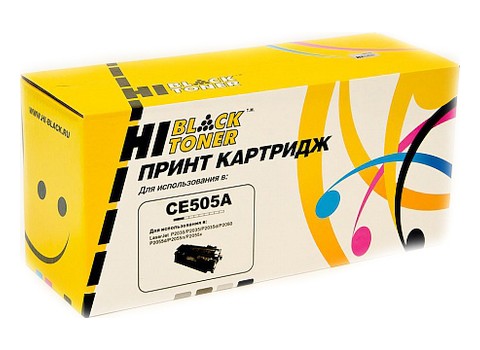 Картридж Hi-Black CE505A черный совместимый с принтером HP (HB-CE505A)
