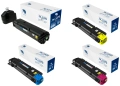 Комплект картриджей NV-Print TK-5270K/TK-5270M/TK-5270Y/TK-5370C голубой/желтый/пурпурный/черный совместимый с принтером Kyocera универсальный (NV-TK-5370CMYK)