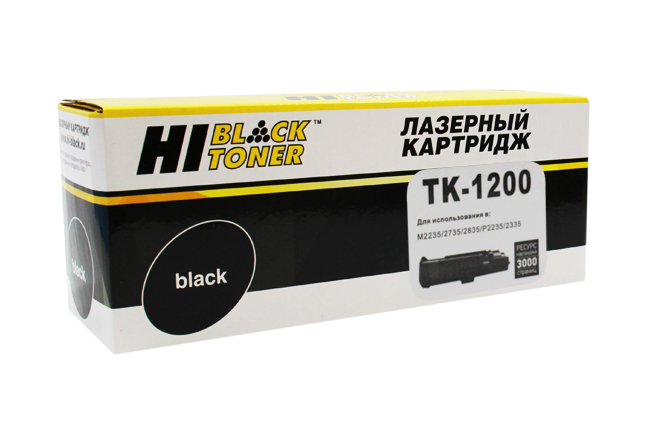 Картридж Hi-Black TK-1200 черный совместимый с принтером Kyocera (HB-TK-1200)
