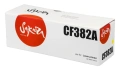 Картридж SAKURA CF382A желтый совместимый с принтером HP (SACF382A)