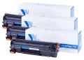 Комплект картриджей NV-Print 725 черный совместимый с принтером Canon (3шт.) (NV-725-SET3)