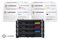 Комплект картриджей Solution Print 069BK/069C/069M/069Y голубой/желтый/пурпурный/черный совместимый с принтером Canon универсальный (339101/339104/339103/339102)