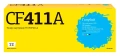 Картридж T2 CF411A голубой совместимый с принтером HP (TC-HCF411A)