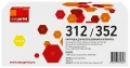 Картридж EasyPrint CE312A/CF352A/729Y желтый совместимый с принтером HP/Canon универсальный (LH-CE312A/CF352A)