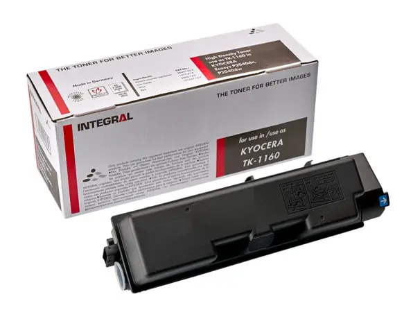 купить совместимый Картридж Integral TK-1160 черный совместимый с принтером Kyocera (12100171) 