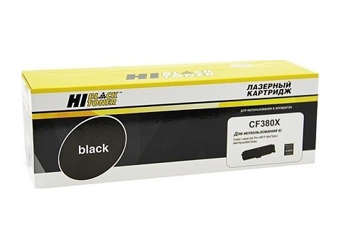Картридж Hi-Black CF380X черный совместимый с принтером HP (HB-CF380X)