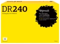 Картридж T2 DR240 черный совместимый с принтером Катюша (DC-KTDR240)
