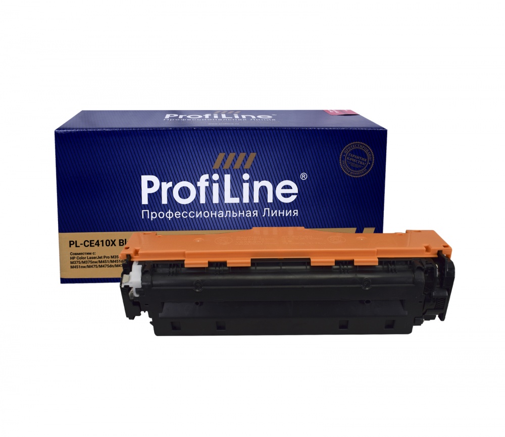 Картридж ProfiLine CE410X черный совместимый с принтером HP (PL_CE410X_BK)
