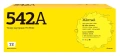 Картридж T2 CB542A желтый совместимый с принтером HP (TC-H542)
