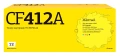 Картридж T2 CF412A желтый совместимый с принтером HP (TC-HCF412A)