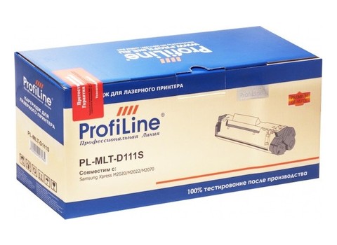 Картридж ProfiLine MLT-D111L черный совместимый с принтером Samsung (PL_MLT-D111L)