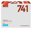 Картридж EasyPrint CE741A голубой совместимый с принтером HP (LH-741)