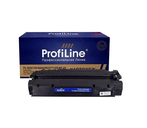 купить совместимый Картридж ProfiLine C7115X/Q2613X/Q2624X/EP-25 черный совместимый с принтером HP/Canon универсальный (PL_Q2613X/Q2624X/C7115X/EP-25) 