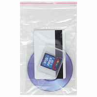 Пакеты с замком ZIP LOCK "зиплок", комплект 100 шт., 100х150 мм, ПВД, толщина 35 микрон, BRAUBERG, 6