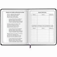 Дневник 1-4 класс 48 л., кожзам (гибкая), печать, фольга, ЮНЛАНДИЯ, "Котик", 106923