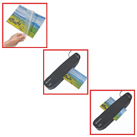 Пленки-заготовки для ламинирования МАЛОГО ФОРМАТА (65х95 мм), КОМПЛЕКТ 100 шт., 100 мкм, BRAUBERG, 5