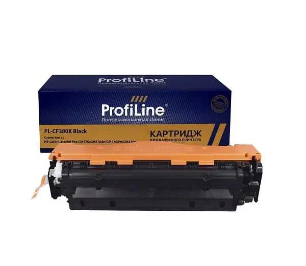 купить совместимый Картридж ProfiLine CF380X черный совместимый с принтером HP (PL_CF380X_BK) 