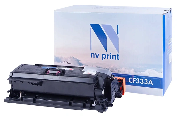 купить совместимый Картридж NV-Print CF333A пурпурный совместимый с принтером HP (NV-CF333AM) 