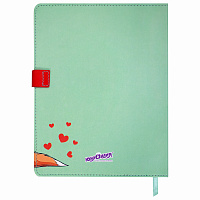 Дневник 1-4 класс 48 л., кожзам (твердая), застежка, ЮНЛАНДИЯ, "Корги в Очках", 106210