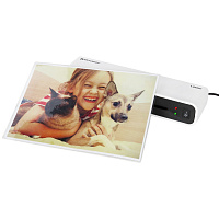 Ламинатор BRAUBERG L460-W БЕЛЫЙ, формат A4, толщина пленки 75-125 мкм, скорость 30 см/мин, 532269