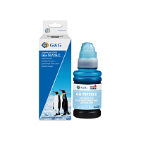 Картридж светло-голубой G&G T6735 св.голубой совместимый с принтером Epson (GG-C13T67354A)