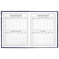 Дневник 1-4 класс 48 л., твердый, ЮНЛАНДИЯ, глянцевая ламинация, с подсказом, "Little star", 106597