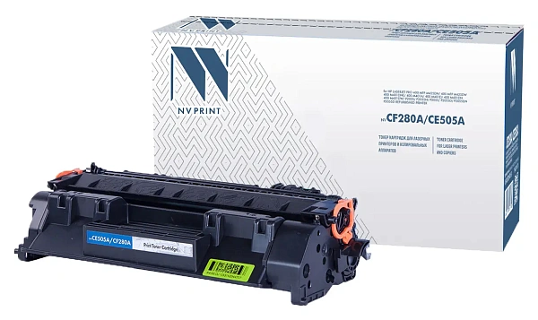 купить совместимый Картридж NV-Print CE505A/CF280A черный совместимый с принтером HP универсальный (NV-CF280A/CE505A) 