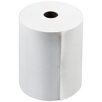 Чековая лента ТЕРМОБУМАГА 80 мм (диаметр 60 мм, длина 50 м, втулка 12 мм) КОМПЛЕКТ 60 шт., BRAUBERG,