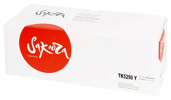 купить совместимый Картридж SAKURA TK-5290Y желтый совместимый с принтером Kyocera (SATK5290Y) 