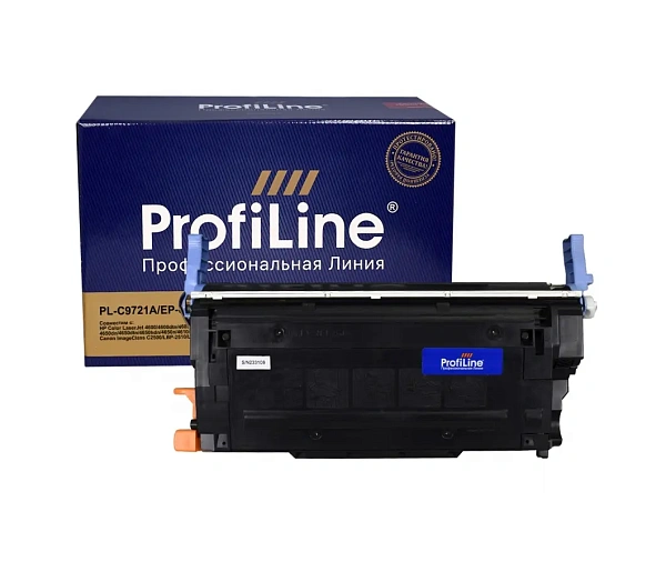 купить совместимый Картридж ProfiLine C9721A голубой совместимый с принтером HP (PL_C9721A/EP-85C_C) 