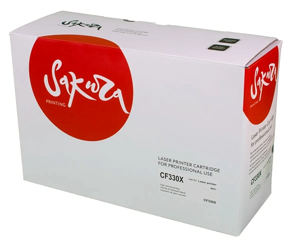 купить совместимый Картридж SAKURA CF330X черный совместимый с принтером HP (SACF330X) 