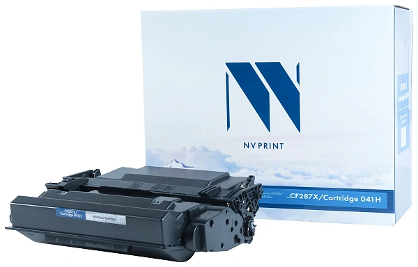купить совместимый Картридж NV-Print CF287X/041H черный совместимый с принтером HP/Canon универсальный (NV-CF287X/041H) 