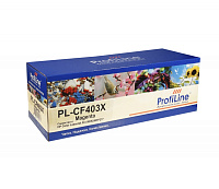 купить совместимый Картридж ProfiLine CF403X пурпурный совместимый с принтером HP (PL_CF403X_M) 