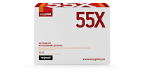 купить совместимый Картридж EasyPrint CE255X/724H черный совместимый с принтером HP (LH-55X) 