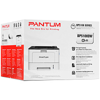 Принтер лазерный PANTUM BP5100DW А4, 40 стр./мин, 100000 стр./мес., ДУПЛЕКС, сетевая карта, Wi-Fi