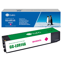 Картридж пурпурный экстра увеличенный G&G L0R14A пурпурный совместимый с принтером HP (GG-L0R14A)