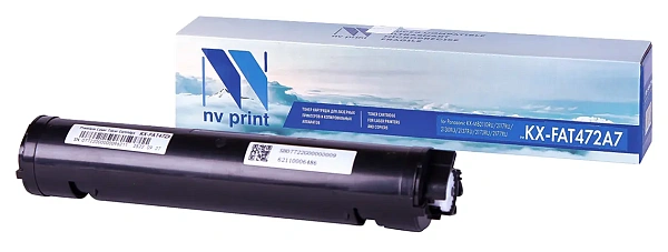 купить совместимый Картридж NV-Print KX-FAT472A7 черный совместимый с принтером Panasonic (NV-KXFAT472A7) 